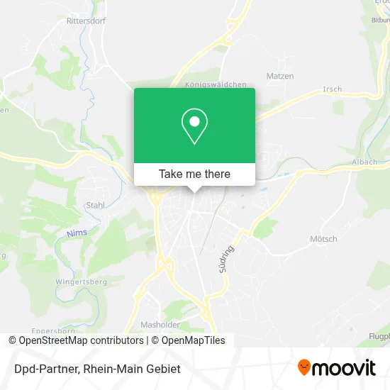 Dpd-Partner map