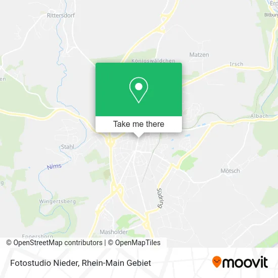 Карта Fotostudio Nieder