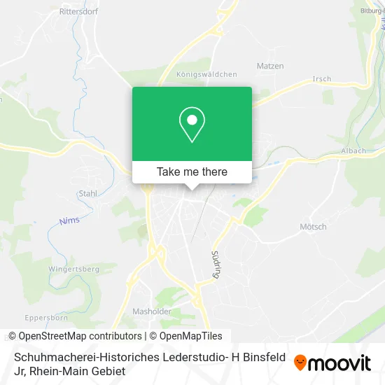Карта Schuhmacherei-Historiches Lederstudio- H Binsfeld Jr