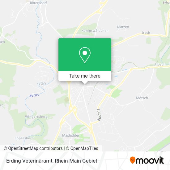 Карта Erding Veterinäramt