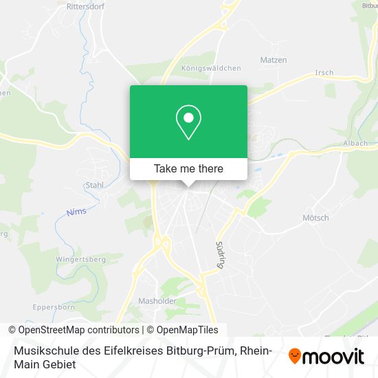 Карта Musikschule des Eifelkreises Bitburg-Prüm