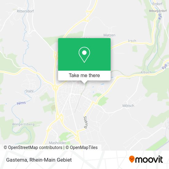Карта Gastema