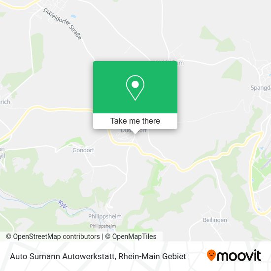 Карта Auto Sumann Autowerkstatt