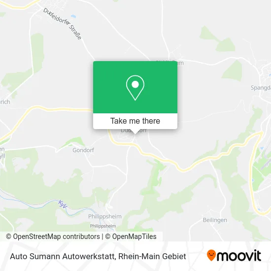 Карта Auto Sumann Autowerkstatt
