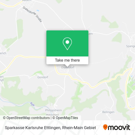 Карта Sparkasse Karlsruhe Ettlingen