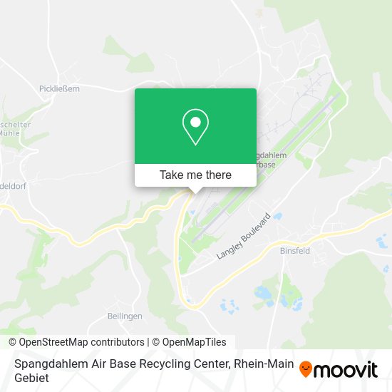 Карта Spangdahlem Air Base Recycling Center