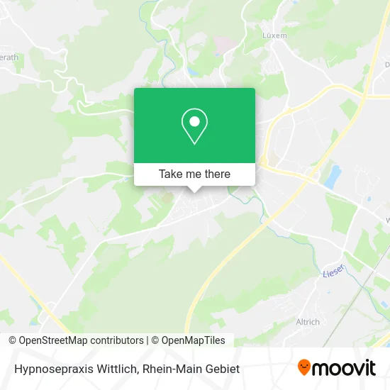 Карта Hypnosepraxis Wittlich