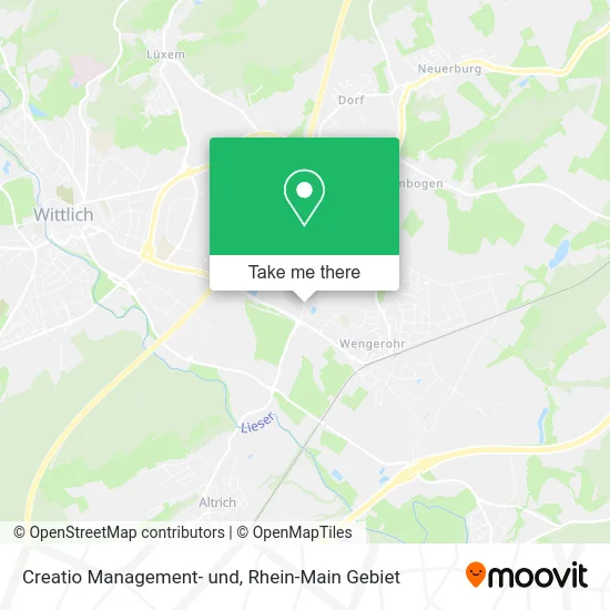 Карта Creatio Management- und