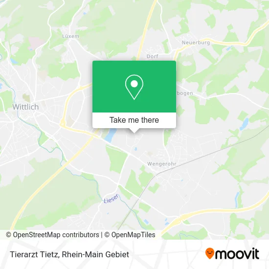 Карта Tierarzt Tietz