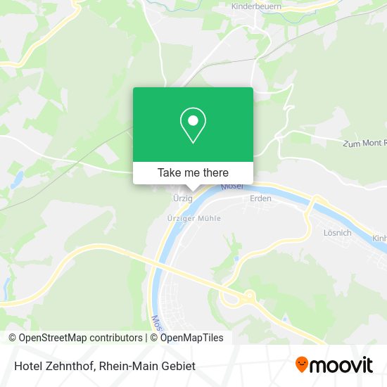 Карта Hotel Zehnthof