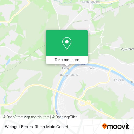 Карта Weingut Berres