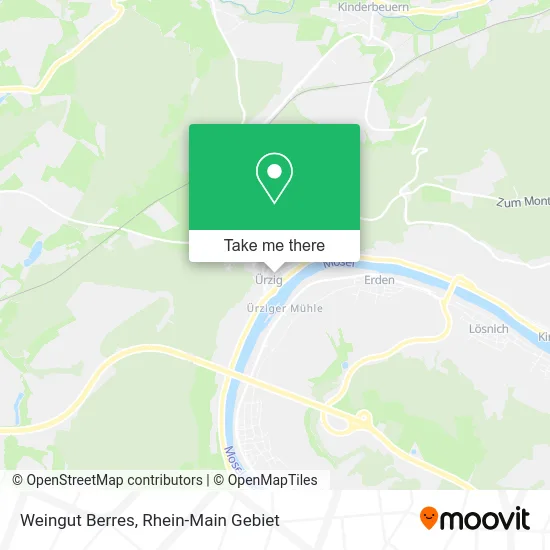 Карта Weingut Berres