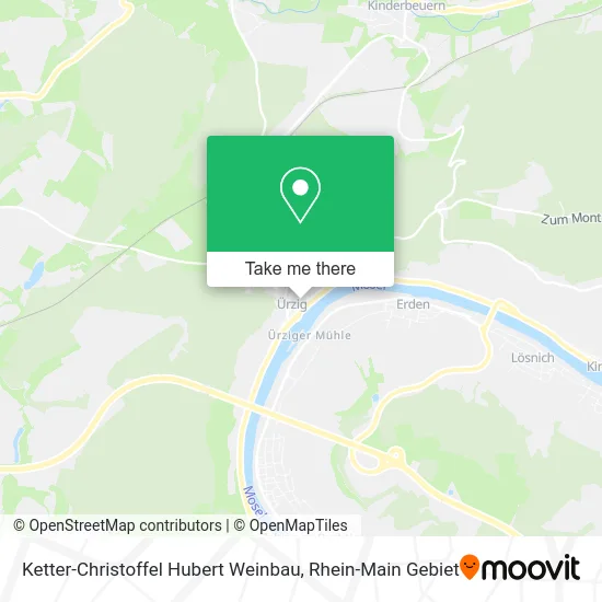 Карта Ketter-Christoffel Hubert Weinbau