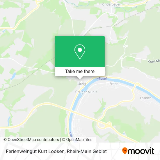 Карта Ferienweingut Kurt Loosen