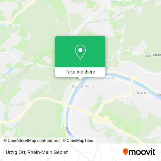 Карта Ürzig Ort