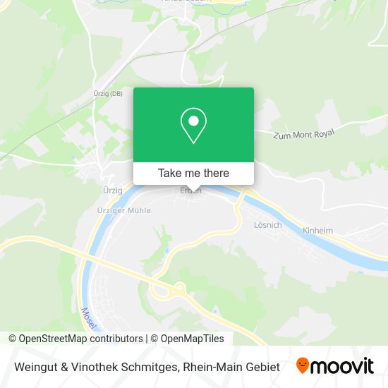 Карта Weingut & Vinothek Schmitges