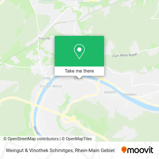 Карта Weingut & Vinothek Schmitges