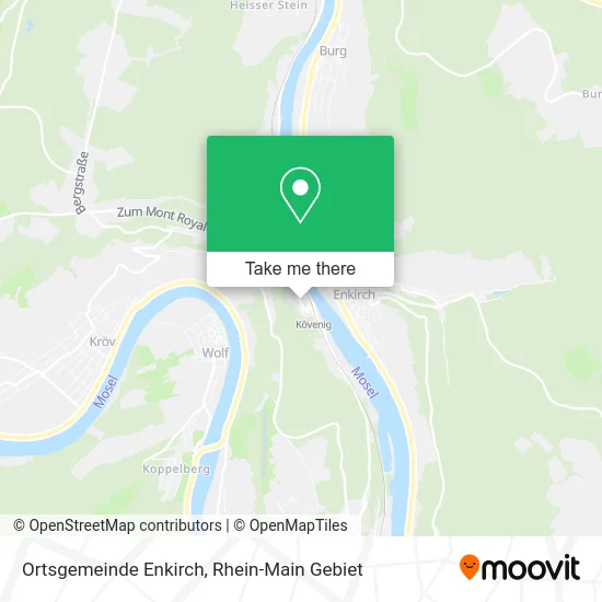 Карта Ortsgemeinde Enkirch