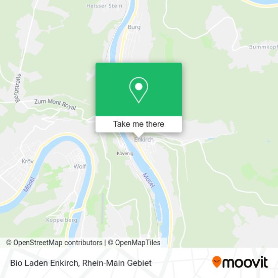 Карта Bio Laden Enkirch