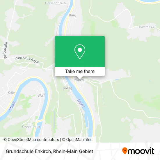 Карта Grundschule Enkirch