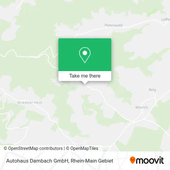 Карта Autohaus Dambach GmbH