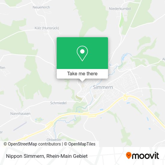Карта Nippon Simmern