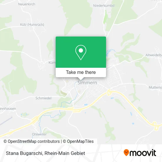Stana Bugarschi map
