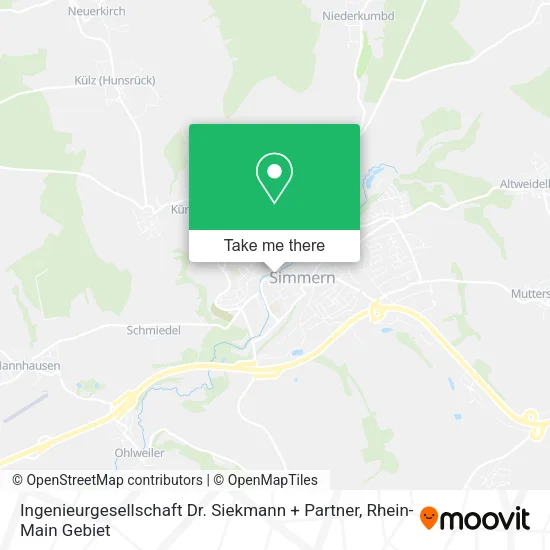 Карта Ingenieurgesellschaft Dr. Siekmann + Partner