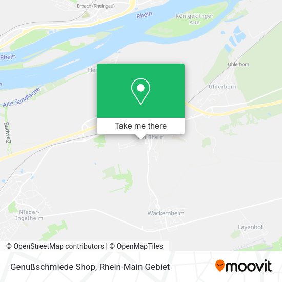 Карта Genußschmiede Shop