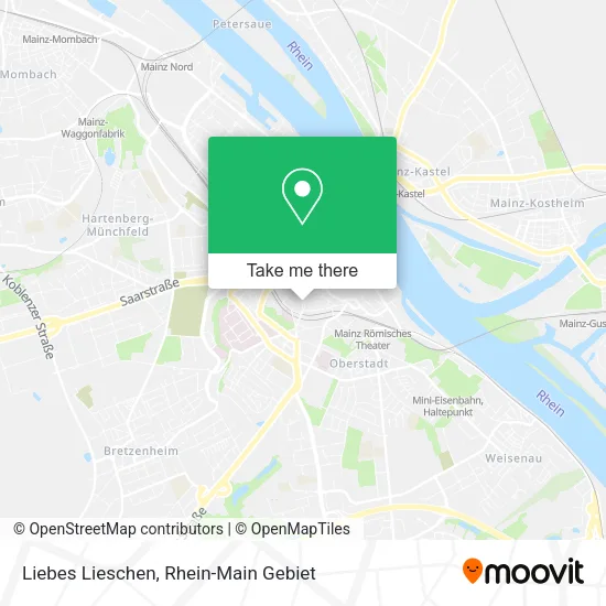 Карта Liebes Lieschen