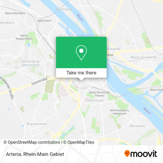 Карта Arteria