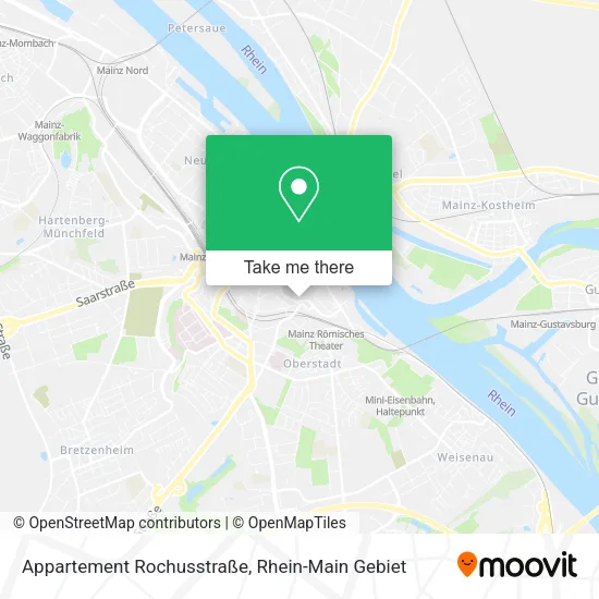 Карта Appartement Rochusstraße