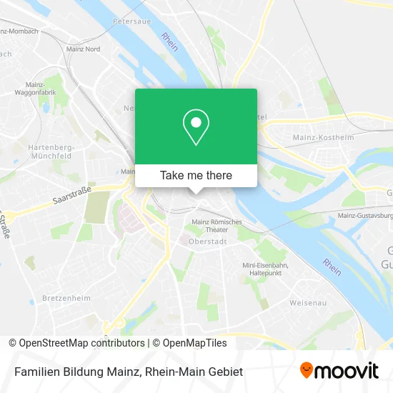 Карта Familien Bildung Mainz