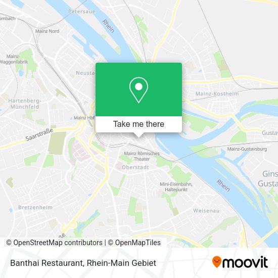 Карта Banthai Restaurant