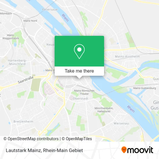 Карта Lautstark Mainz