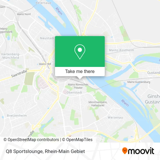 Карта Q8 Sportslounge