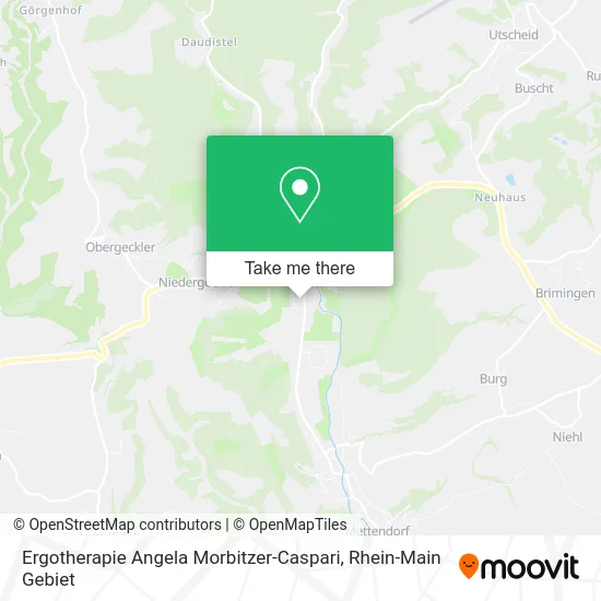 Карта Ergotherapie Angela Morbitzer-Caspari