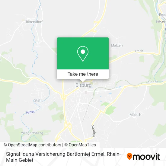 Карта Signal Iduna Versicherung Bartlomiej Ermel