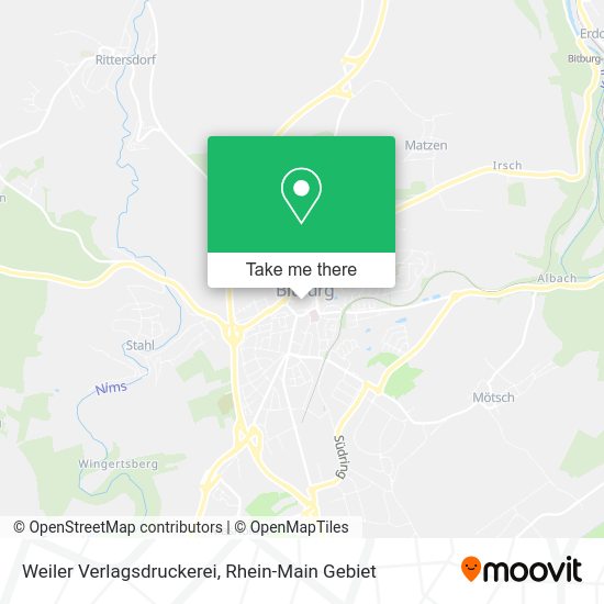 Карта Weiler Verlagsdruckerei