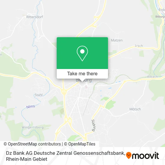Карта Dz Bank AG Deutsche Zentral Genossenschaftsbank