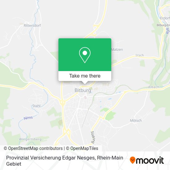 Карта Provinzial Versicherung Edgar Nesges