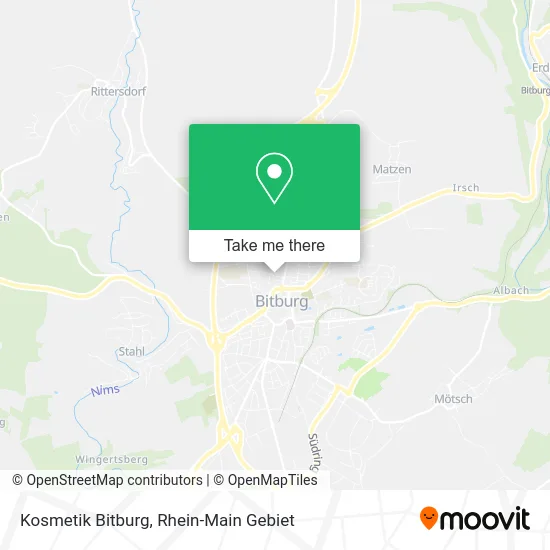 Карта Kosmetik Bitburg