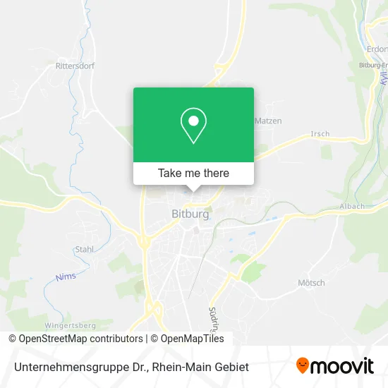 Карта Unternehmensgruppe Dr.