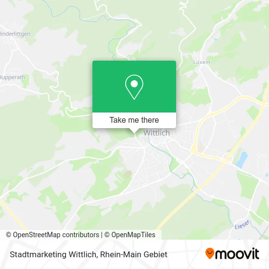 Карта Stadtmarketing Wittlich