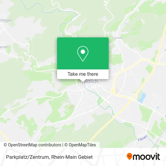 Карта Parkplatz/Zentrum