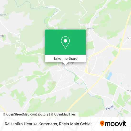Карта Reisebüro Henrike Kammerer