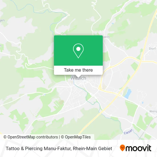 Карта Tattoo & Piercing Manu-Faktur