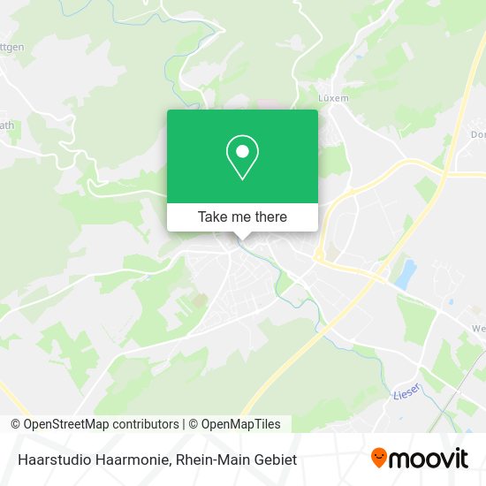 Карта Haarstudio Haarmonie