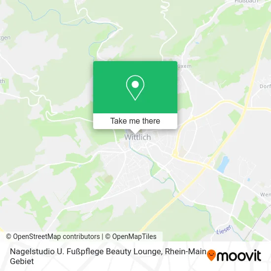 Карта Nagelstudio U. Fußpflege Beauty Lounge