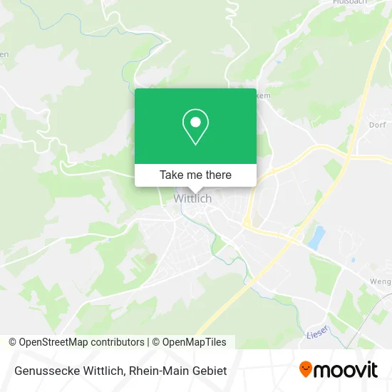 Карта Genussecke Wittlich